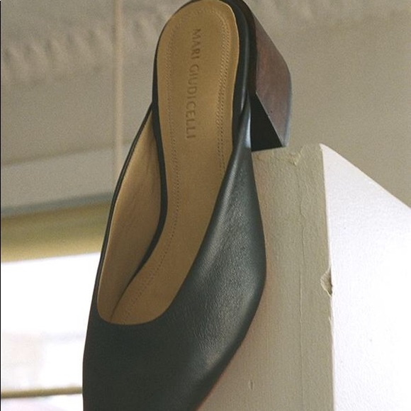 BNWOT Mari Giudicelli Leblon Mules 7.5 / 38 - Picture 3 of 8